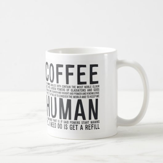 Gladiatorvermogen Koffieelixir MA019 Koffiemok (Rechts)