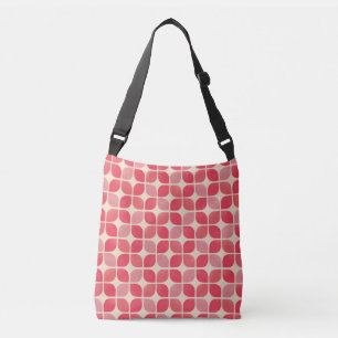 Gladiola bloemblaadjes canvas tas - beige