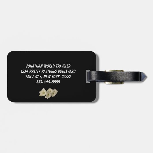 Gladiolas Bagagelabel (Achterkant horizontaal)