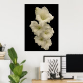 Gladiolas Poster (Thuiskantoor)