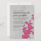 Gladiolas Wedding Invitations Kaart (Voorkant)