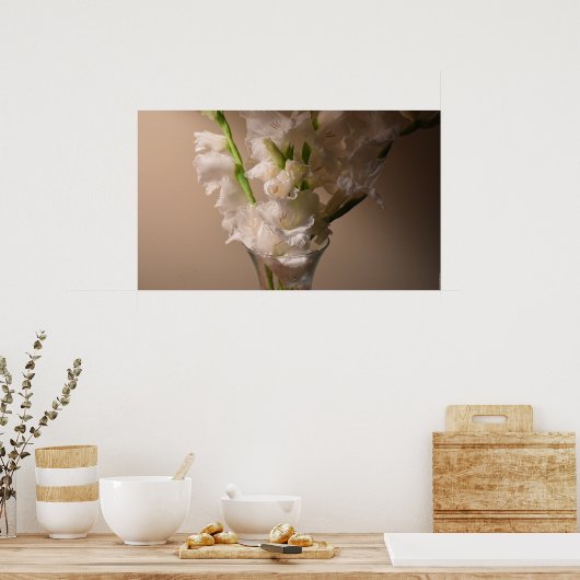 Gladiolen, poster (Keuken)