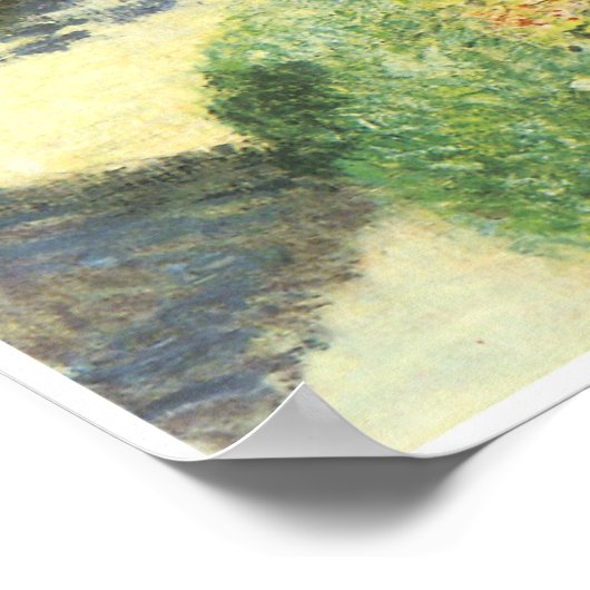 Gladioli, 1876, Claude Monet Poster (Hoek)