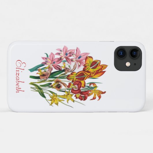 Gladioli Case-Mate iPhone Case (Achterkant (horizontaal))