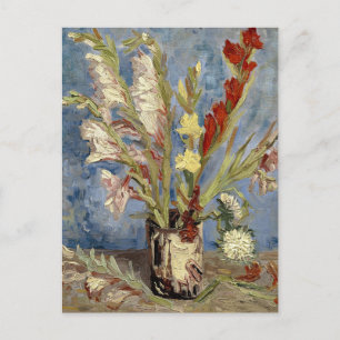 Gladioli en China Asters   Vincent van Gogh Briefkaart