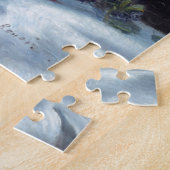 Gladioli in een vaas van Auguste Renoir Art Legpuzzel (Zijkant)