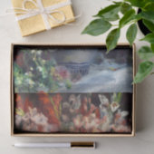 Gladioli in een vaas van Auguste Renoir Art Tissuepapier (Geschenk)