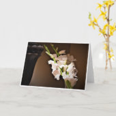 Gladioli, kaart (Gele Bloem)
