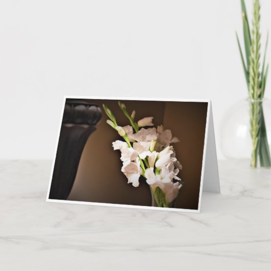 Gladioli, kaart (Voorkant)