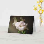 Gladioli, kaart (Gele Bloem)