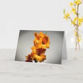 Gladioli Kaart (Gele Bloem)