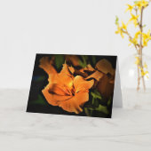 Gladioli, kaart (Gele Bloem)