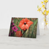 Gladioli, kaart (Gele Bloem)