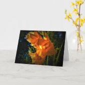 Gladioli, kaart (Gele Bloem)