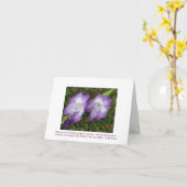 Gladioli Kaart (Gele Bloem)