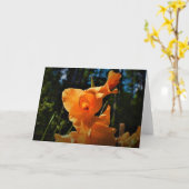 Gladioli, kaart (Gele Bloem)