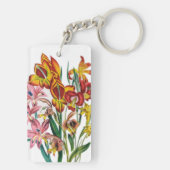 Gladioli Sleutelhanger (achterkant)