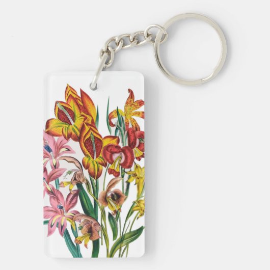 Gladioli Sleutelhanger (achterkant)