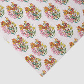 Gladioli Tissuepapier (Detail)