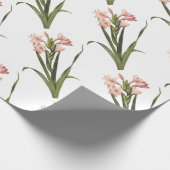 Gladiolus Bloem Patroon Cadeaupapier (Hoek)