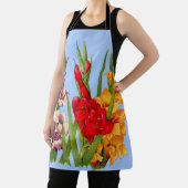 gladiolus bloemen schort (Insitu)