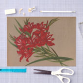 Gladiolus Cardinalis door Arentina Hendrica Arends Tissuepapier (Craft)