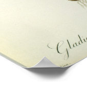 Gladiolus Cardinalis, van Les Liliacees 1805 Poster (Hoek)