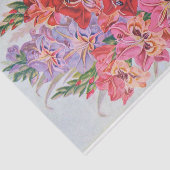 Gladiolus Colour  Floral Weefpapier Tissuepapier (Detail)