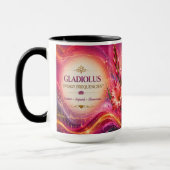 Gladiolus Energie Abstracts Trouwcadeau Ouder Beke Mok (Links)