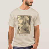 Gladiolus Flower Sepia Tint Persoonlijk T-shirt (Voorkant)