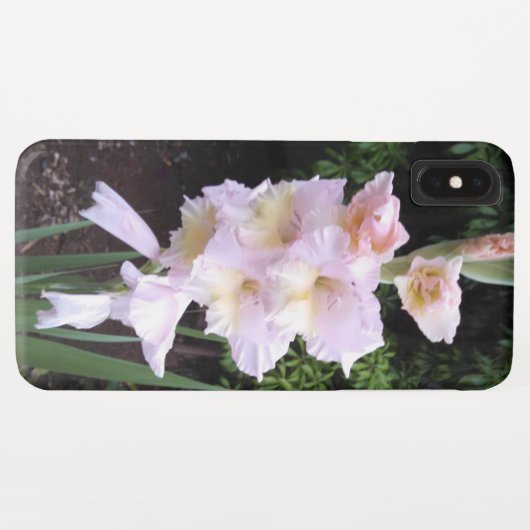 Gladiolus Flowers iPhone Case (Achterkant (horizontaal))