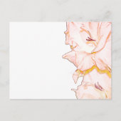 Gladiolus sketch briefkaart (Voorkant)