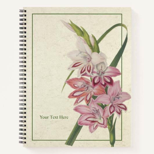 Gladiolus Truffaut Notitieboek (Voorkant)