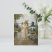 Gladiolus | Victor Gabriel Gilbert Briefkaart (Staand voorkant)