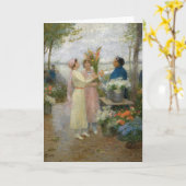 Gladiolus | Victor Gabriel Gilbert Kaart (Gele Bloem)