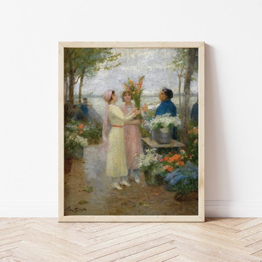 Gladiolus | Victor Gabriel Gilbert Poster