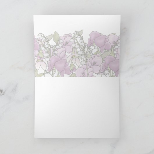 Gladiool Kaart (Binnen)