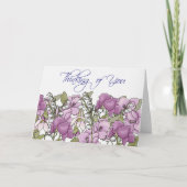 Gladiool Kaart (Voorkant)