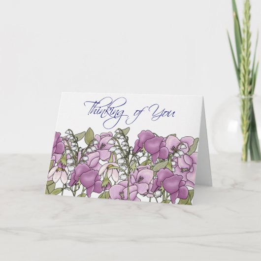 Gladiool Kaart (Voorkant)