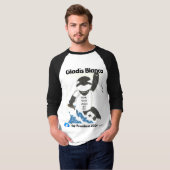 Gladis Blanca voor President- T shirt (Voorkant volledig)