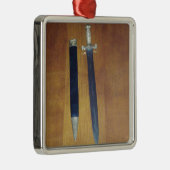 Gladius Pattern Sword Metalen Ornament (Rechts)