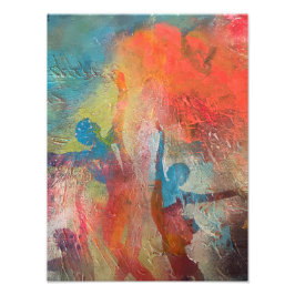 Glädjerus och rörelse brus foto afdruk