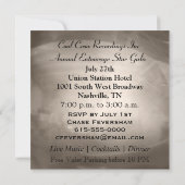 Gladmoore Rupert Elegant Party Invitation Kaart (Achterkant)