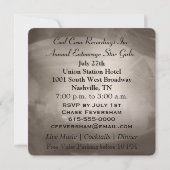 Gladmore Rupert Elegant Invitation Kaart (Achterkant)