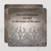 Gladmore Rupert Elegant Invitation Kaart (Voorkant / Achterkant)