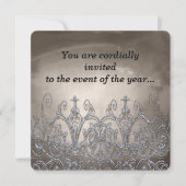 Gladmore Rupert Elegant Invitation Kaart (Voorkant)