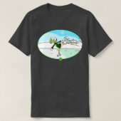 Gladstone Gander Ice skating T-shirt (Design voorkant)