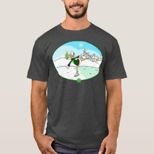 Gladstone Gander Ice skating T-shirt