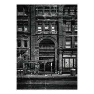 Gladstone Hotel No 1 Oude Film Versie Foto Afdruk