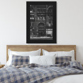 Gladstone Hotel No 3 met rand Canvas Afdruk (Insitu (Slaapkamer))